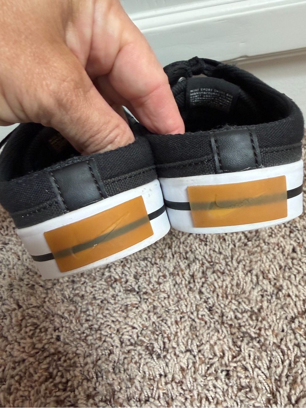 Nike Court Legacy Mules in Black Size 8.5 - Picture 10 of 14